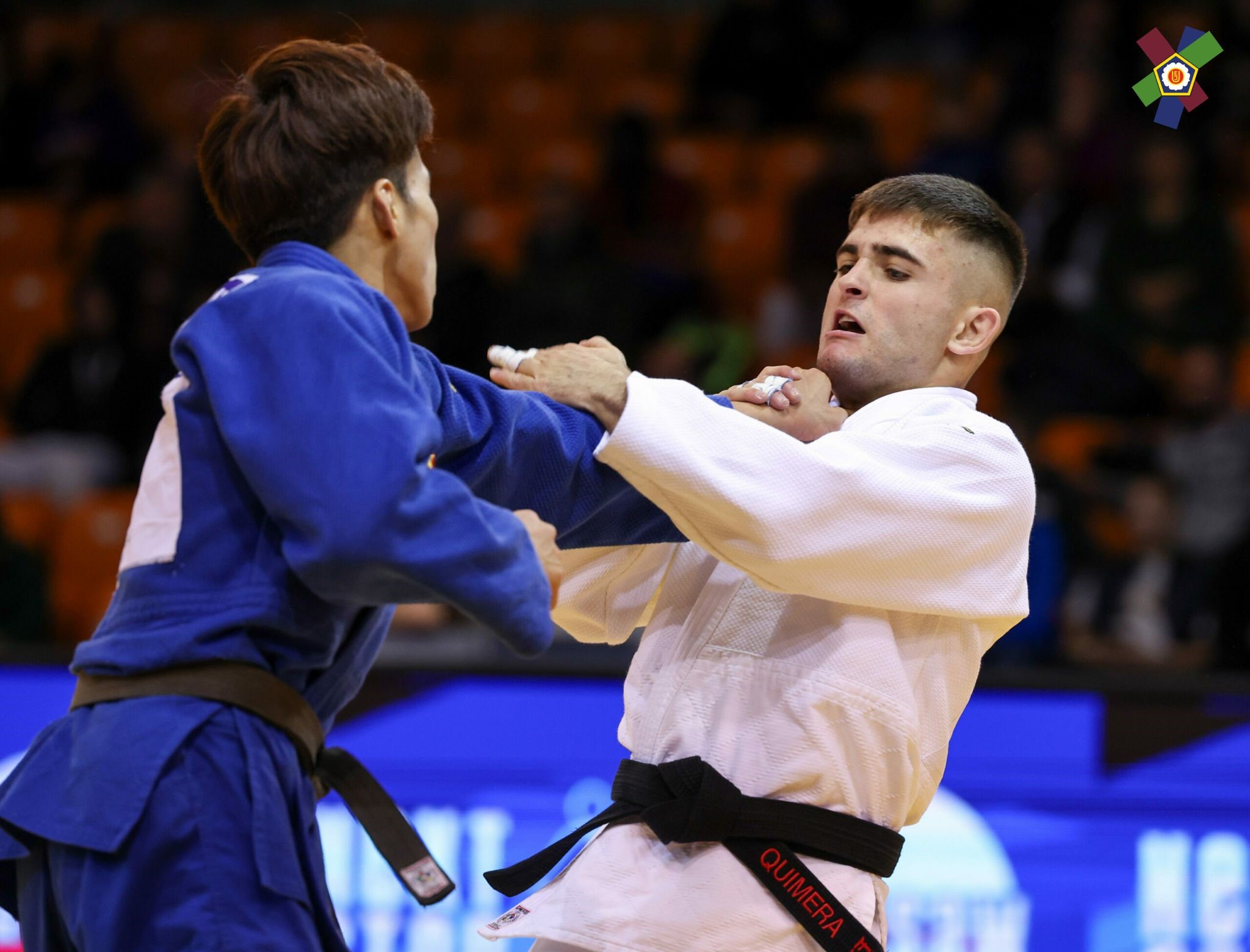 Paula y Asier en la European Open de Judo de Hungria. 10-02-24